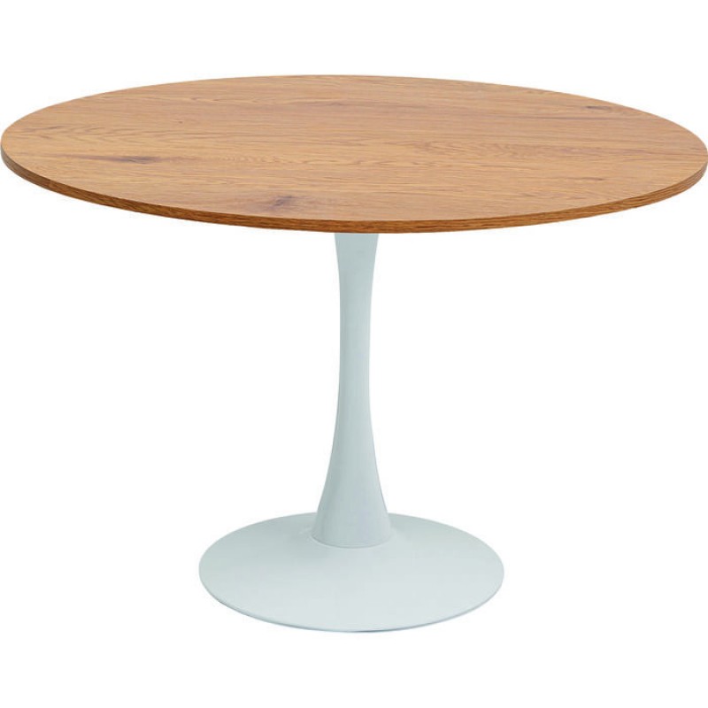 Table Schickeria Oak White Ø110cm